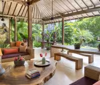 Villa Red Palms, Living room area